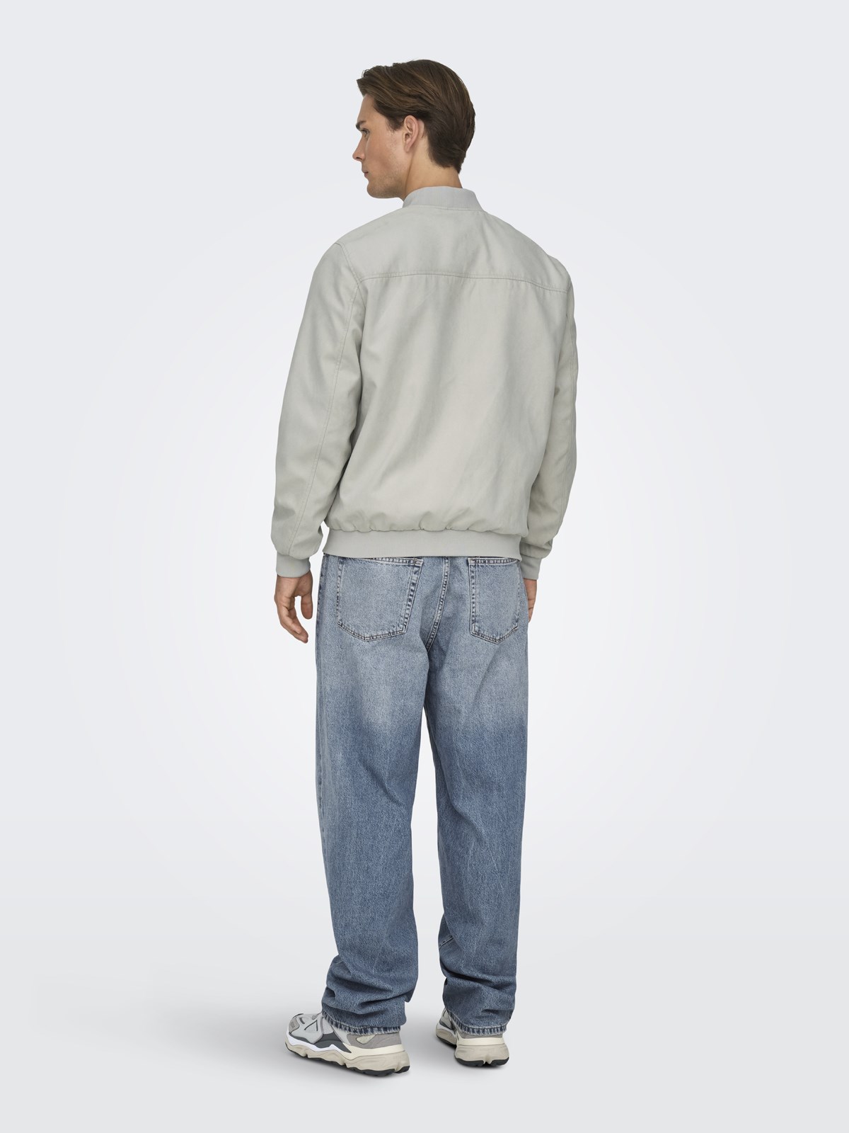 ONSLUCAS FAKE SUEDE BOMBER OTW NOOS Vapor Blue