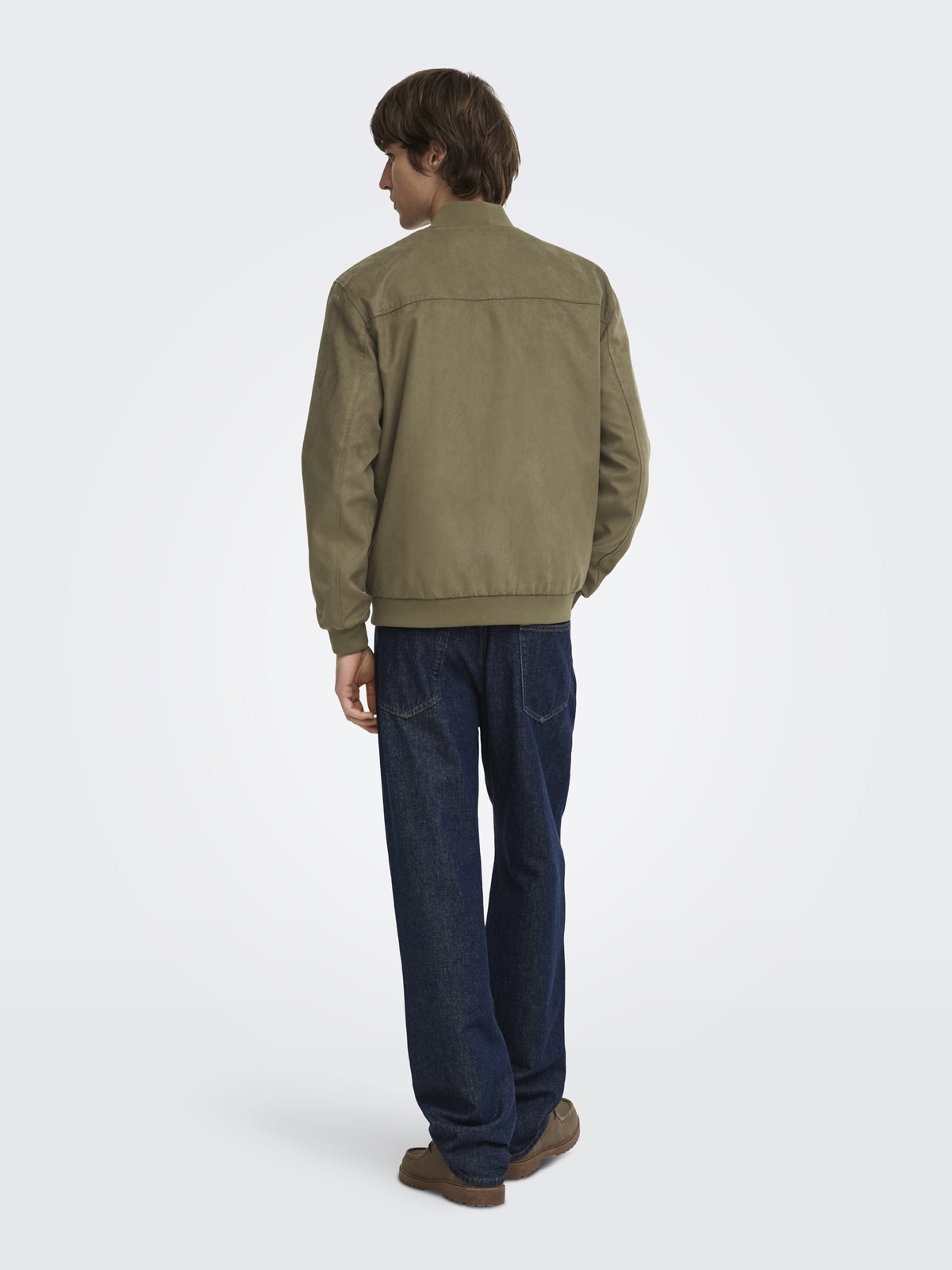 ONSLUCAS FAKE SUEDE BOMBER OTW NOOS Teak