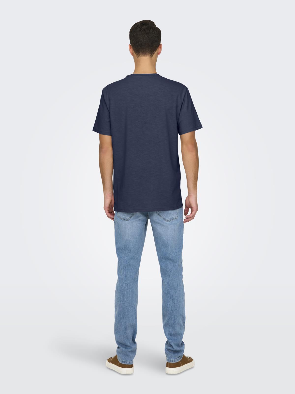 ONSPERRY LIFE REG LEAF SS POCKETTEE Blue Nights
