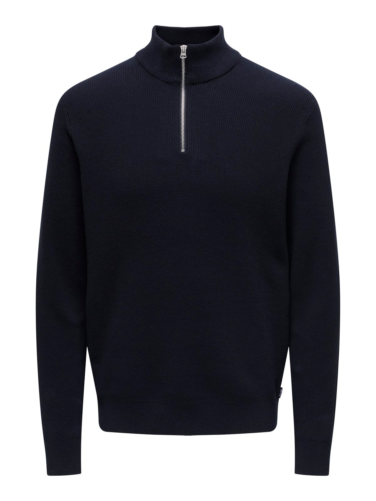 ONSPHIL REG 12 STRUC HALF ZIP KNIT NOOS DARK NAVY