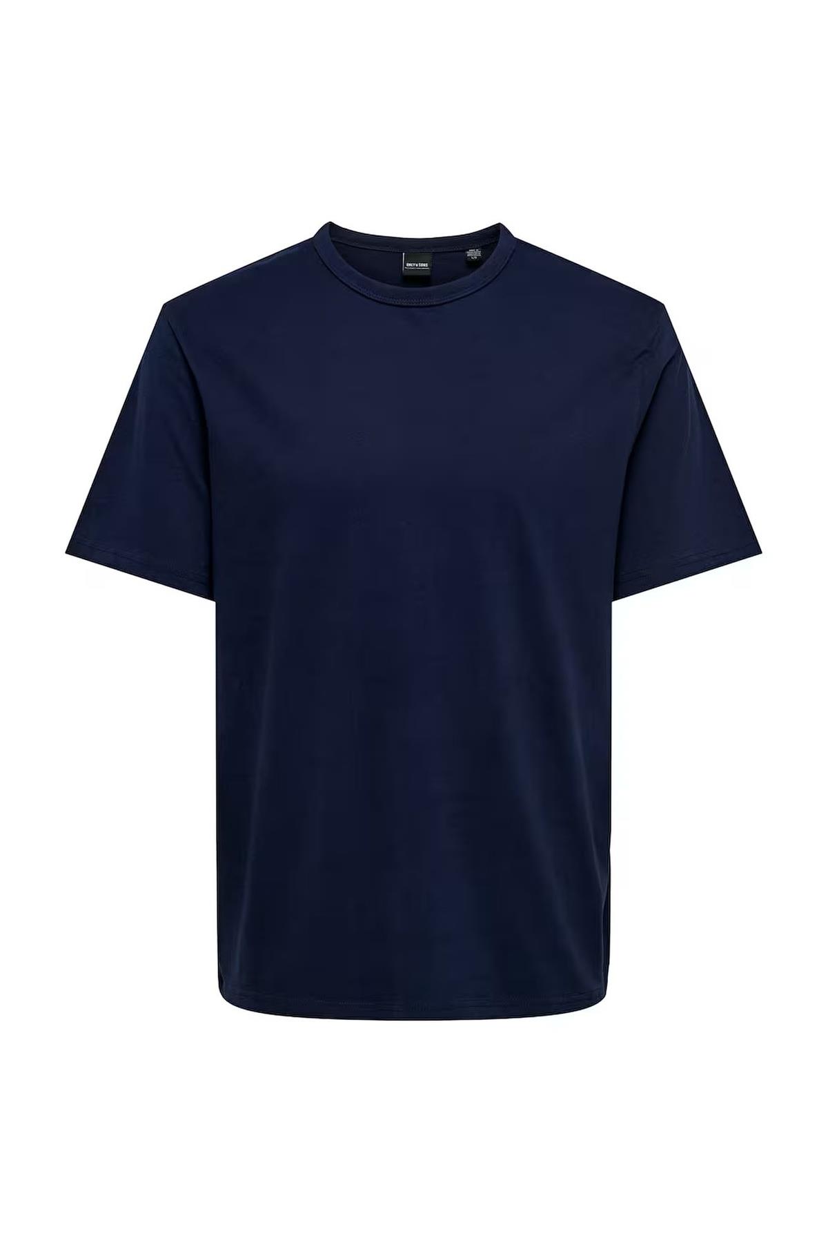 ONSSMART LIFE REG SS TEE Navy Blazer
