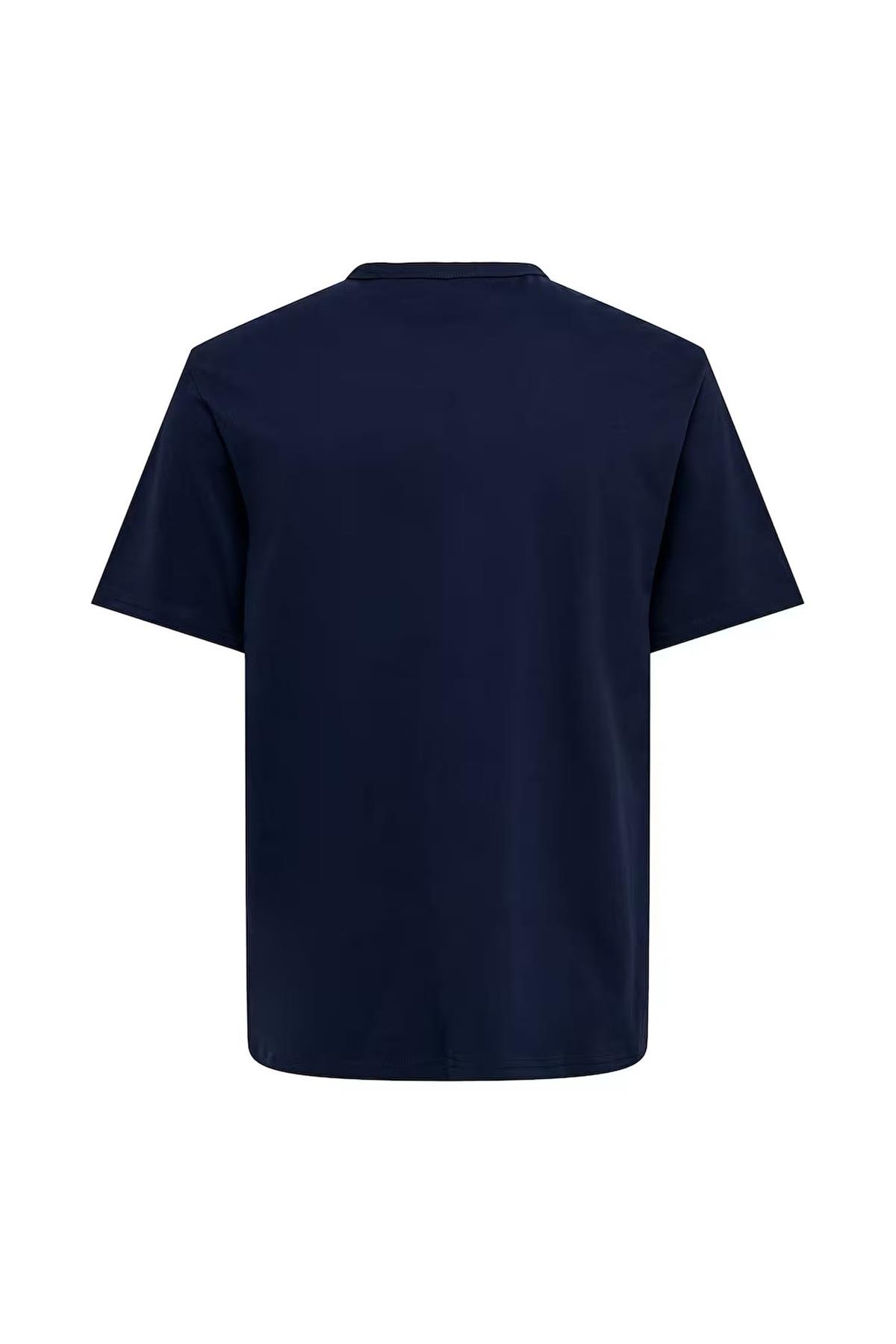 ONSSMART LIFE REG SS TEE Navy Blazer