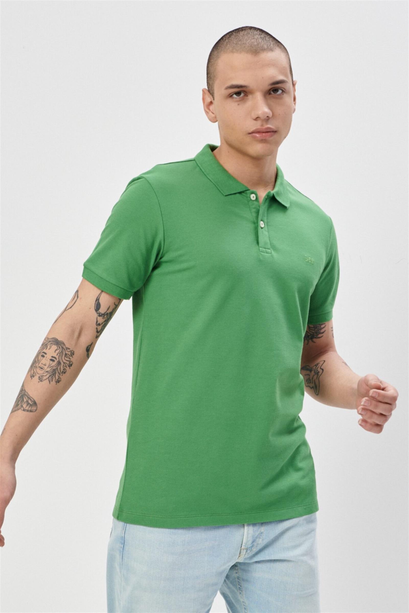 Polo Yaka Tişört Mint Green