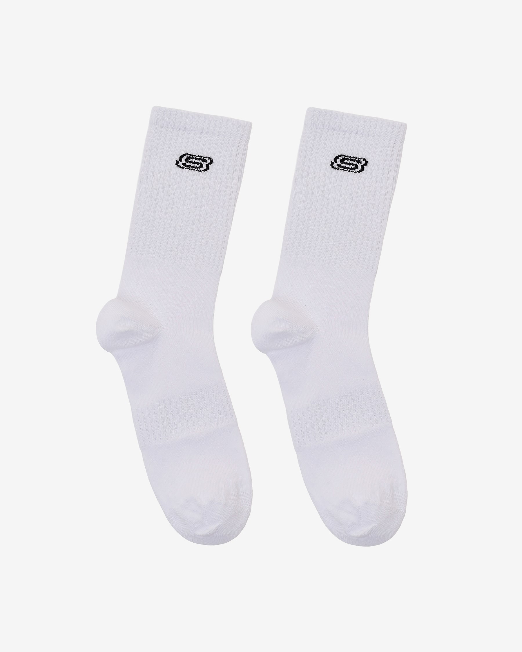 Skechers 2li Paket Athleisure S Logo Uzun Çorap Beyaz