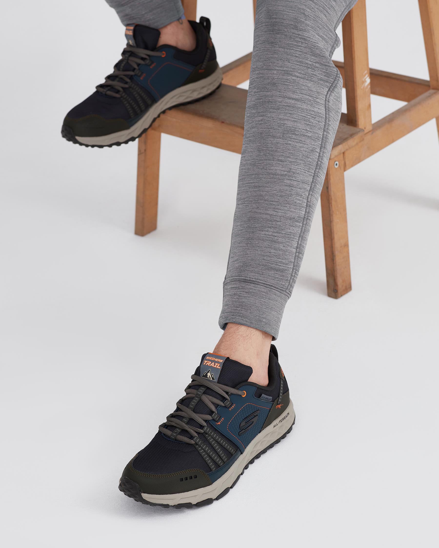 Skechers ESCAPE PLAN Lacivert/Turuncu