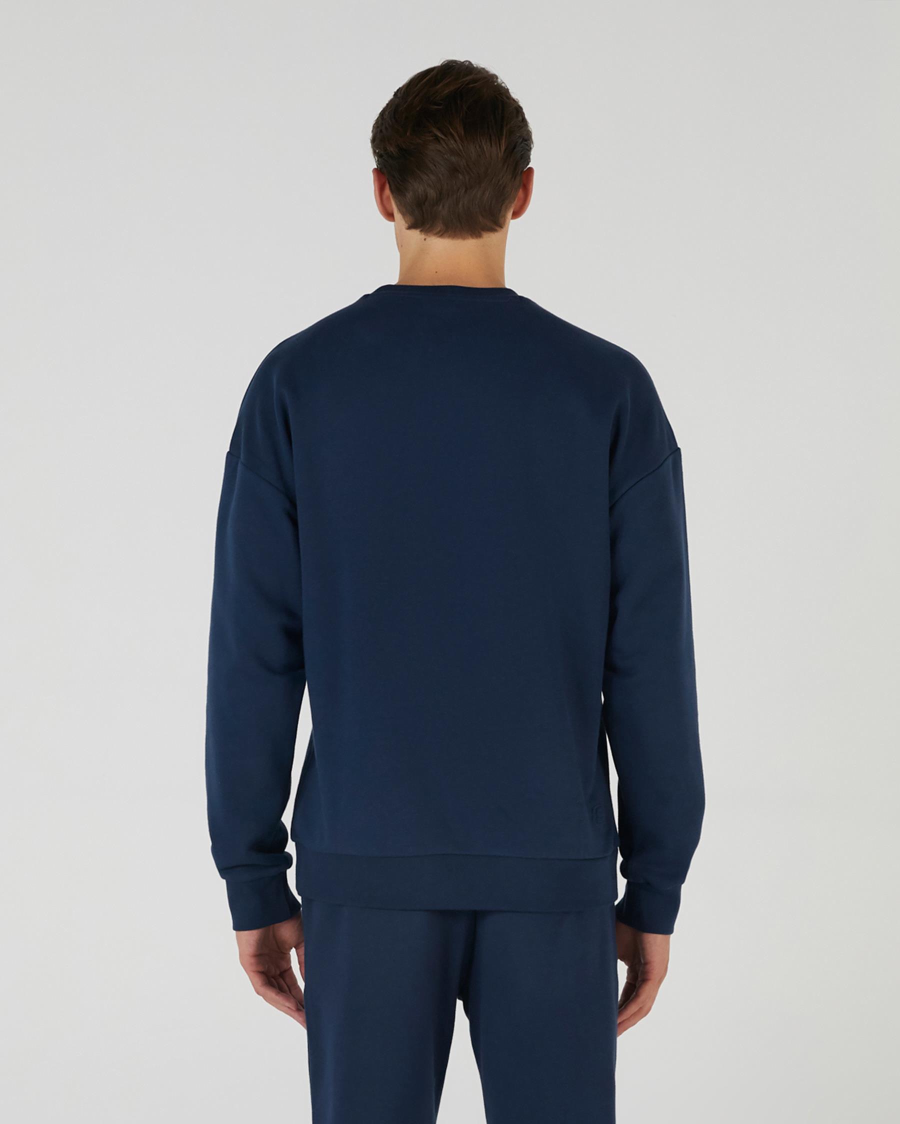 Skechers M Essential Crew Neck Sweatshirt Navy