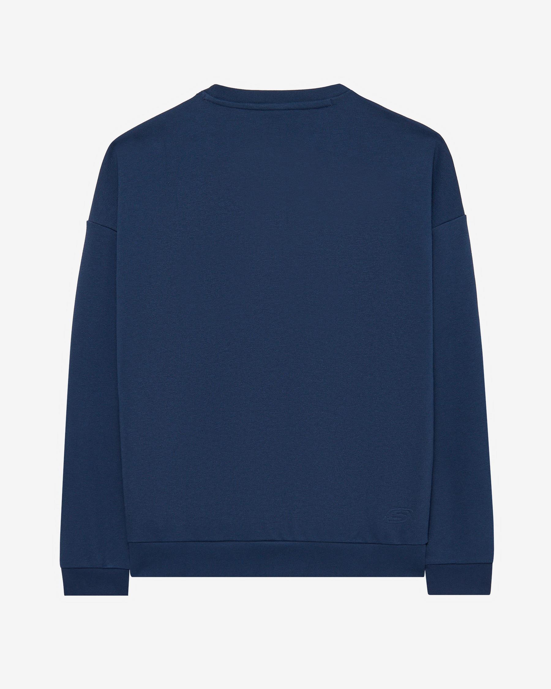 Skechers M Essential Crew Neck Sweatshirt Navy