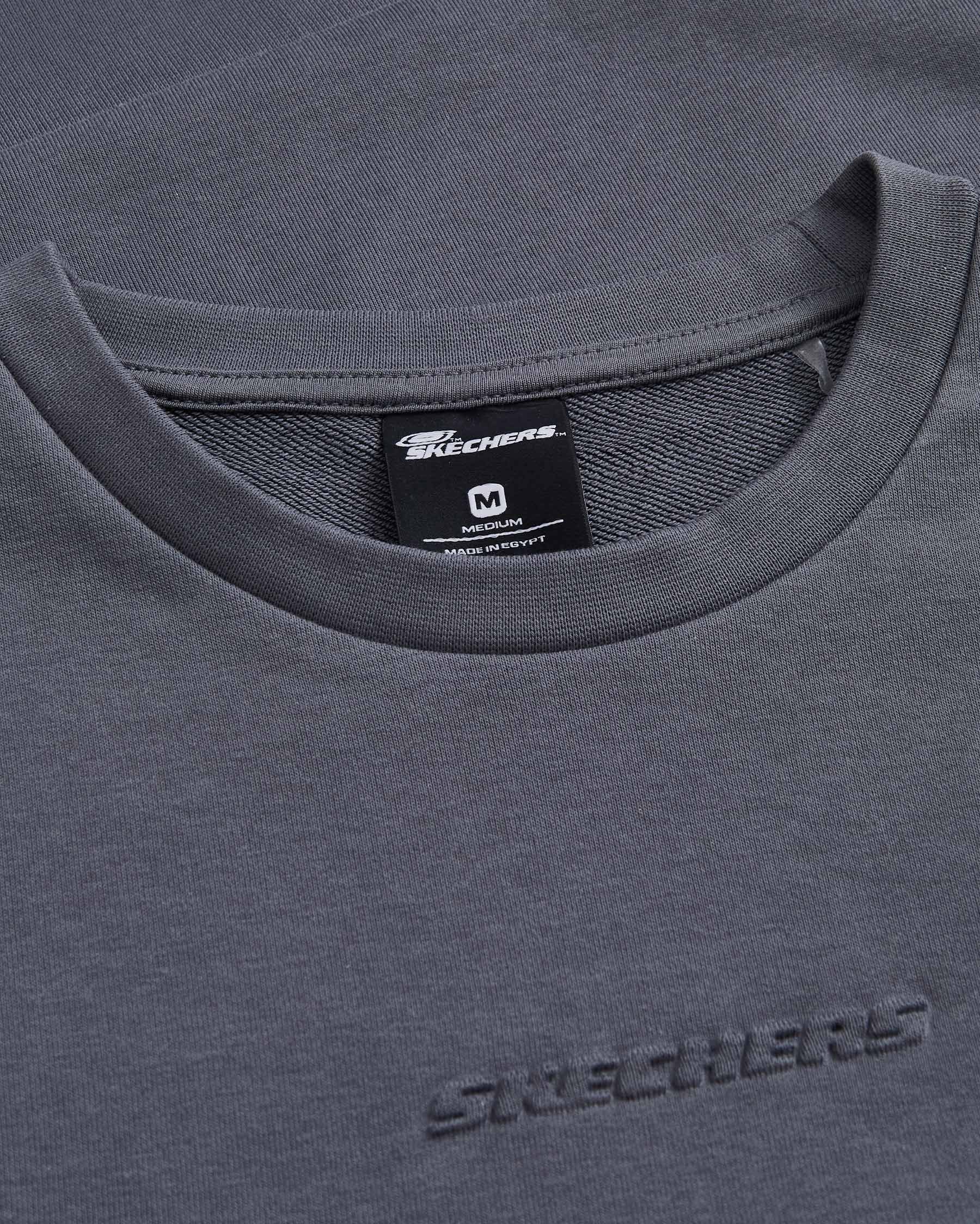 Skechers M Essential Crewneck Sweatshirt Gray