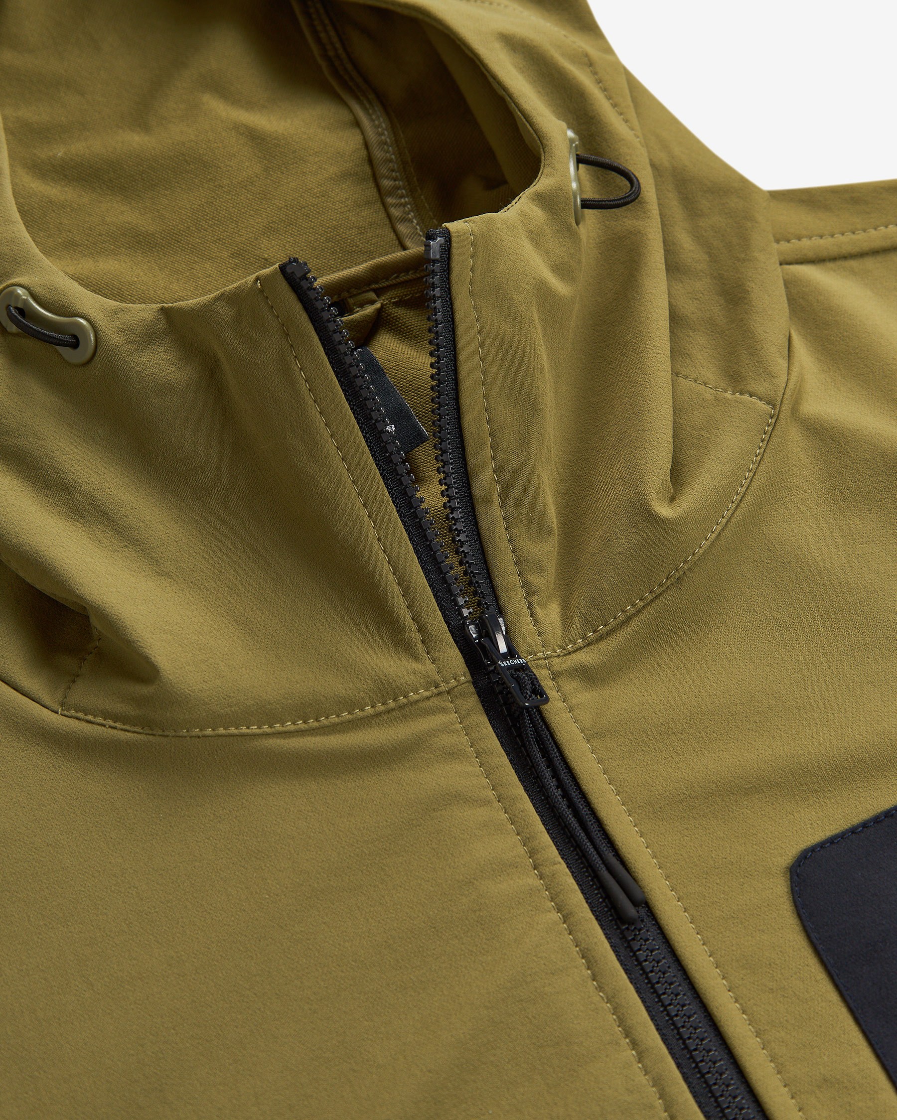 Skechers M Full Zıp Trai Jacket Yeşil