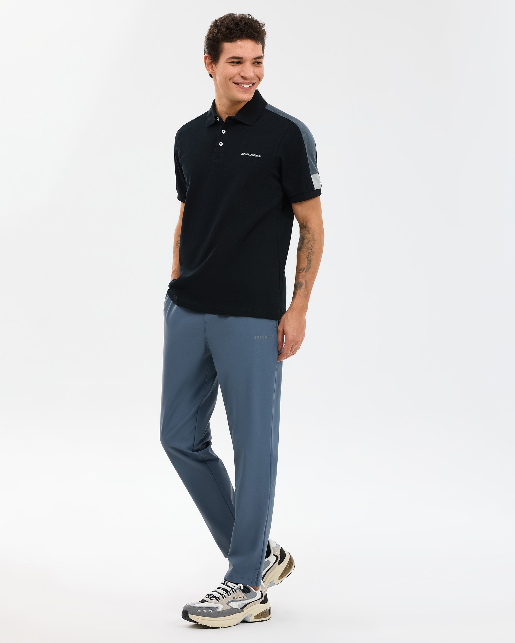 Skechers M Micro Slim Pant Gray