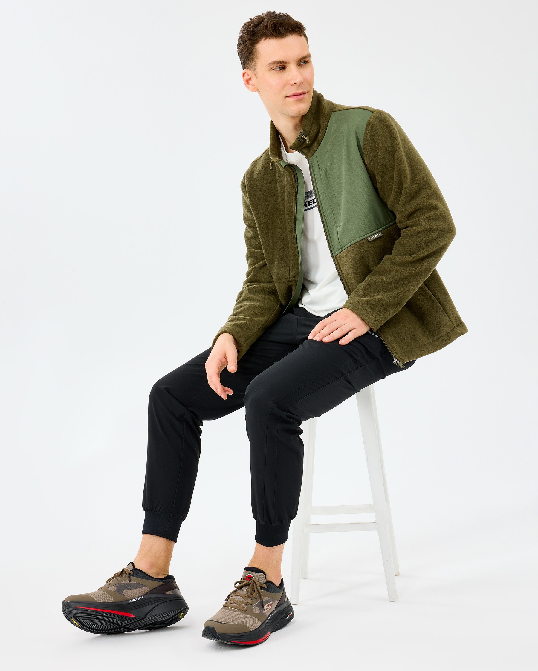 Skechers M Polar Jacket Khaki
