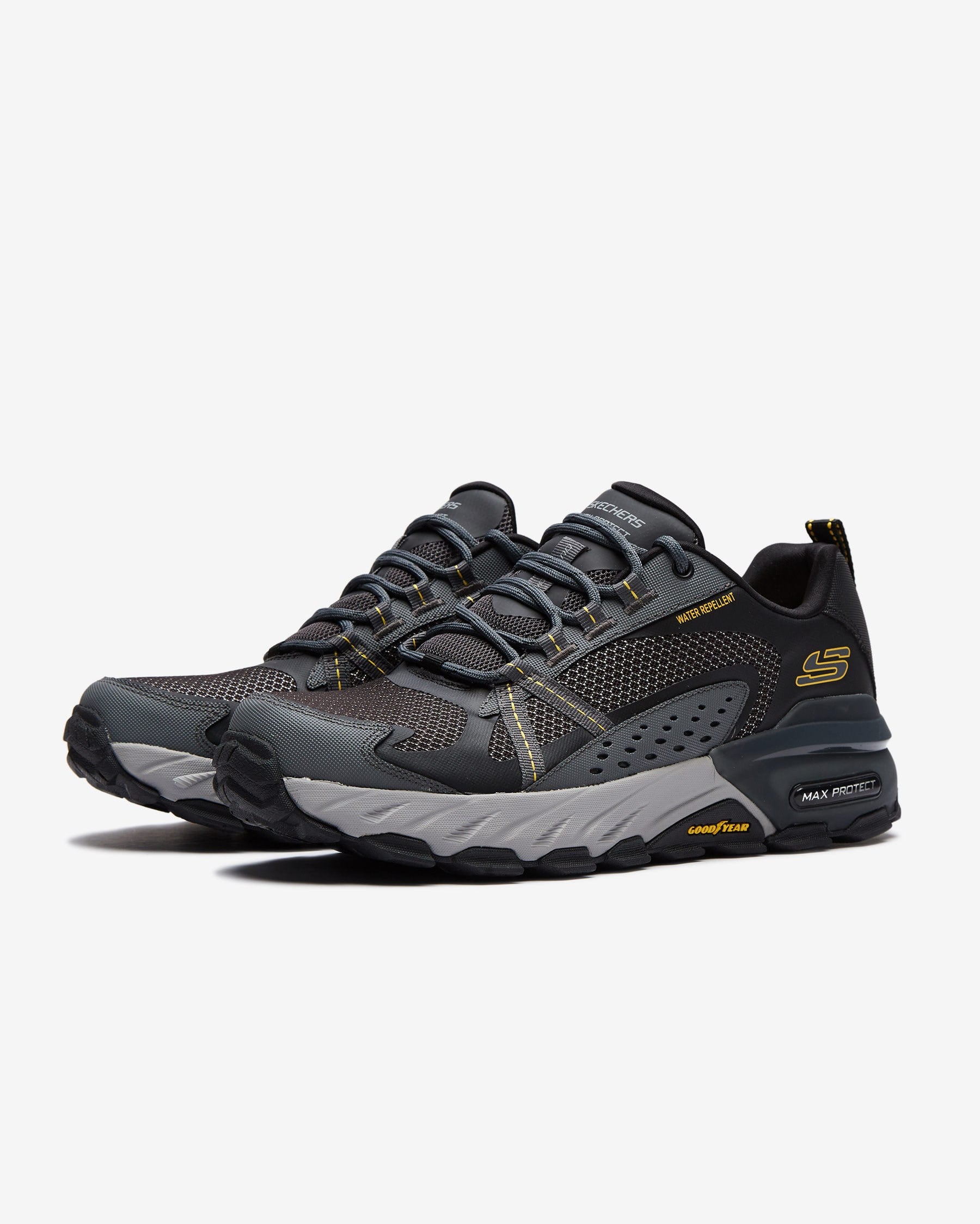 Skechers MAX PROTECT Siyah/Gri