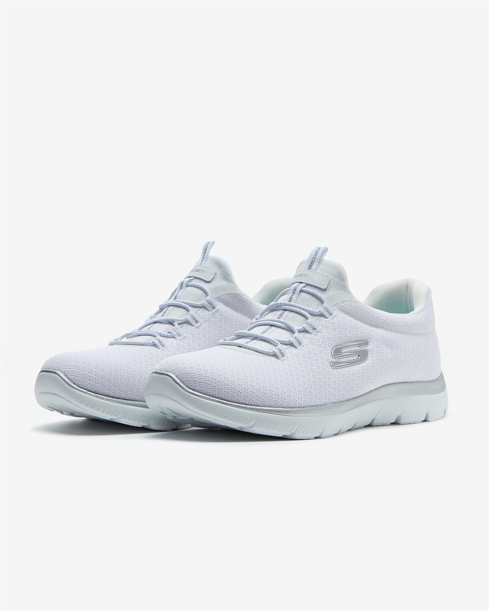 Skechers SUMMİTS Beyaz/Gümüş