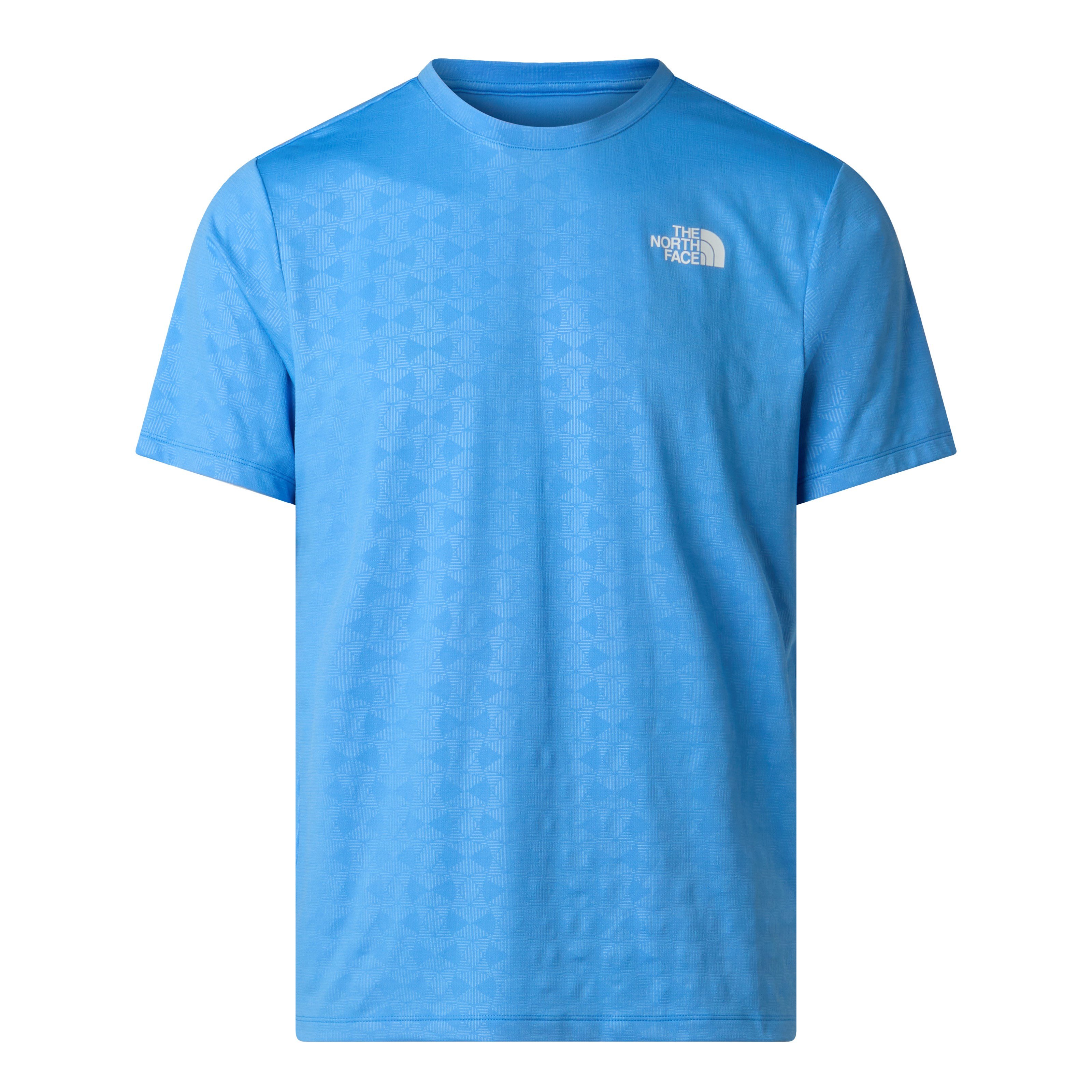 M 24/7 PENTADOME EMBOSSED REG SS TEE Blue
