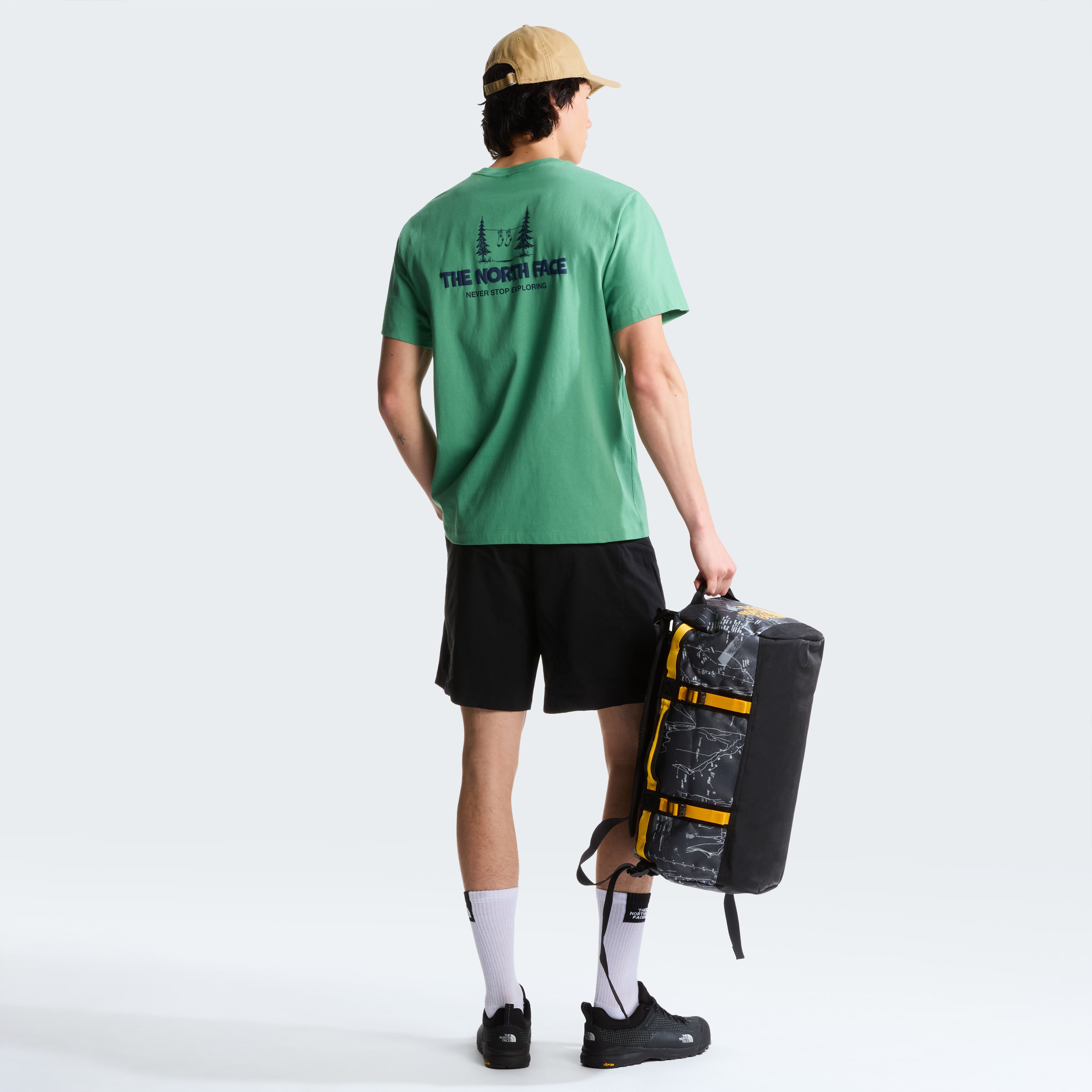 M CAMPING RELAXED SHORT SLEEVE TEE-GRAPH Dimmed
