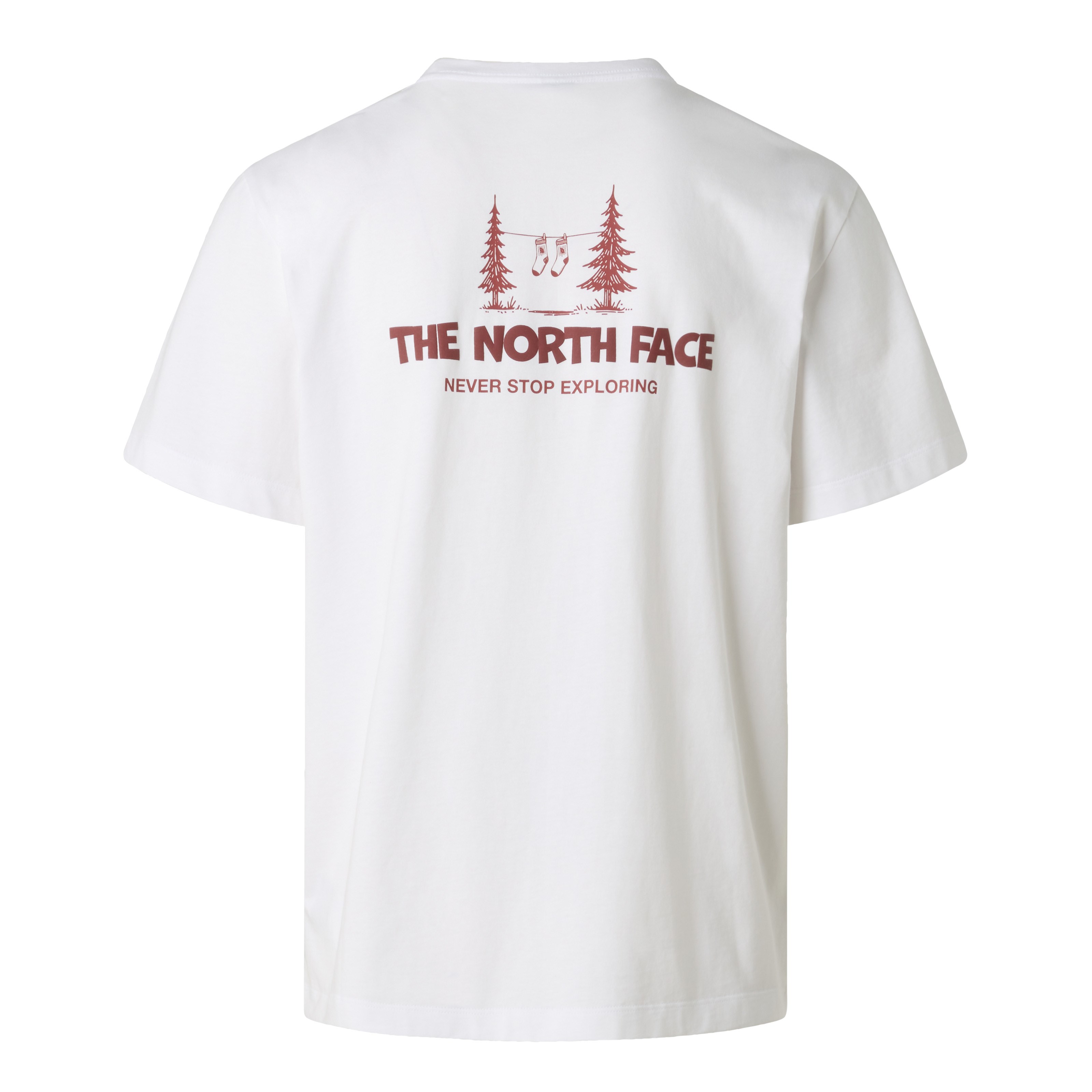 M CAMPING RELAXED SHORT SLEEVE TEE-GRAPH White