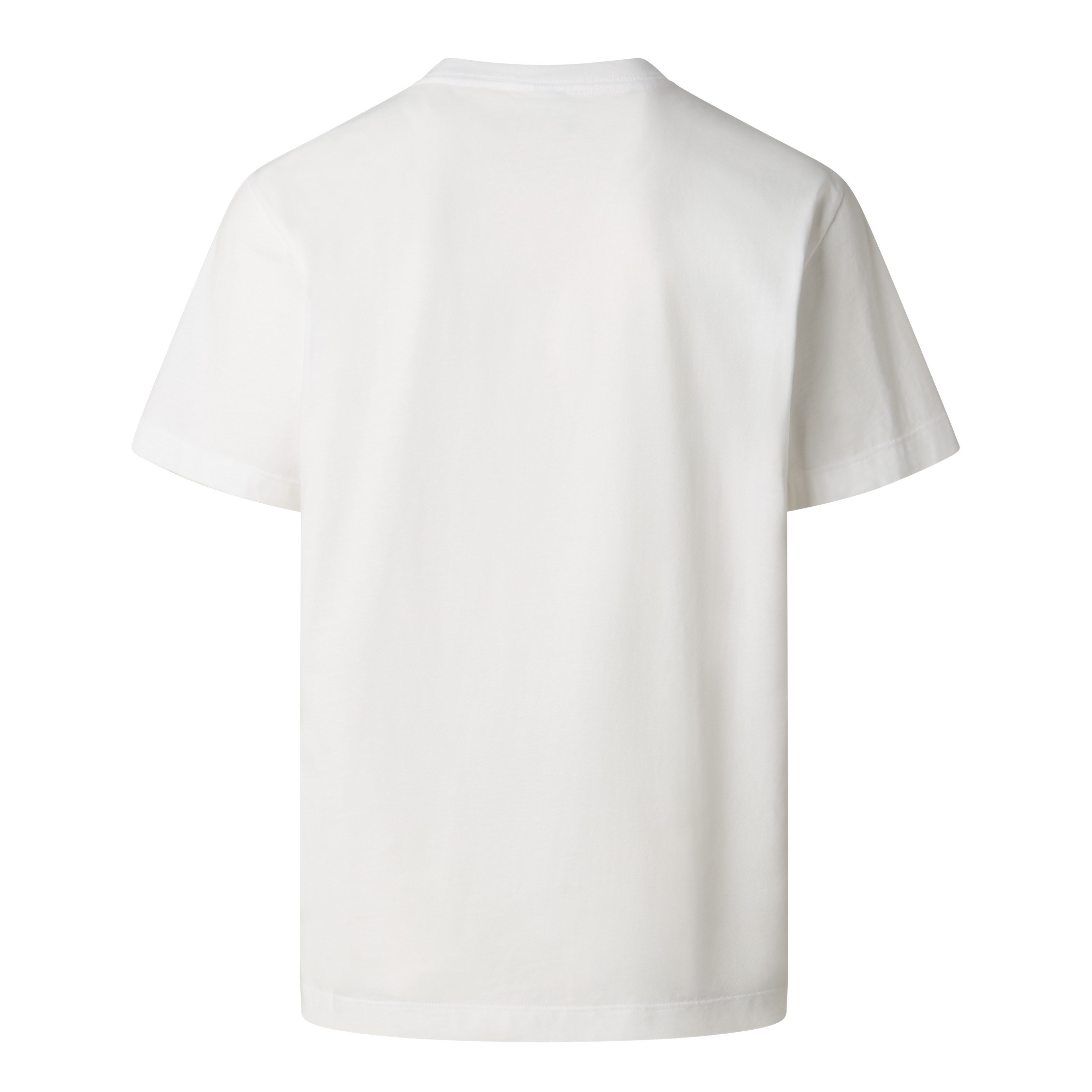 M ESSENTIAL CENTER LOGO RELAXED SHORT SL White