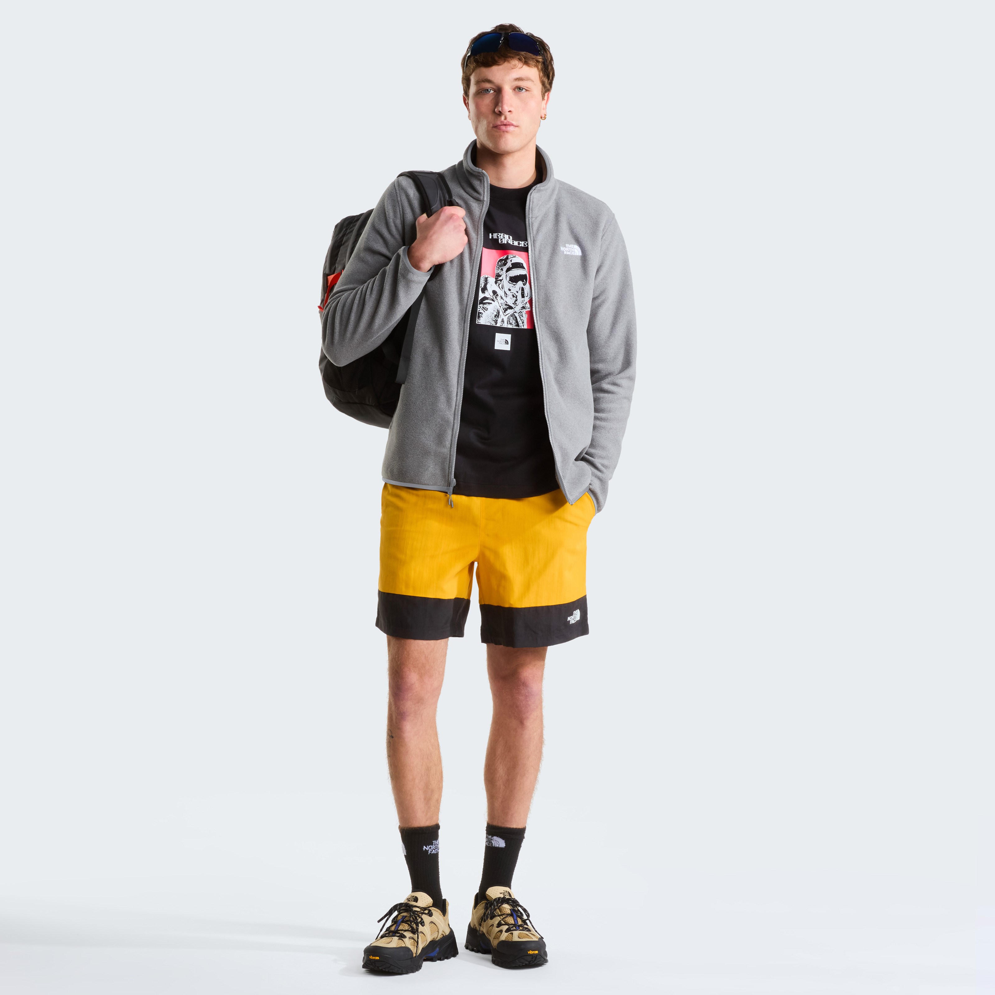 M GLACIER FLEECE JACKET GREY