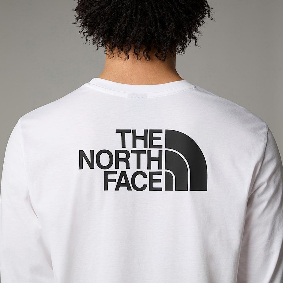 M L/S EASY TEE WHITE