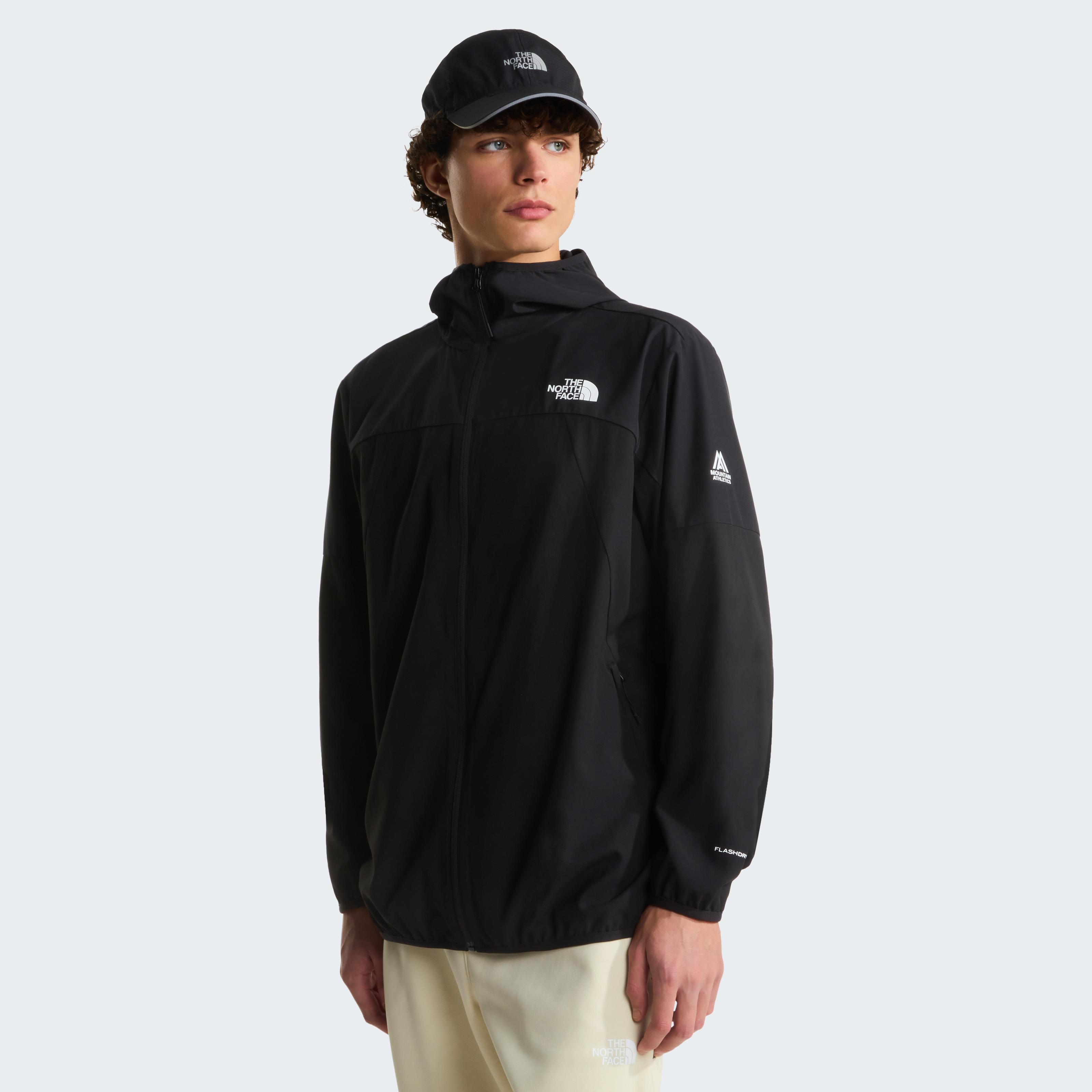 M MOUNTAIN ATHLETICS USHBA HOODED JACKET Black