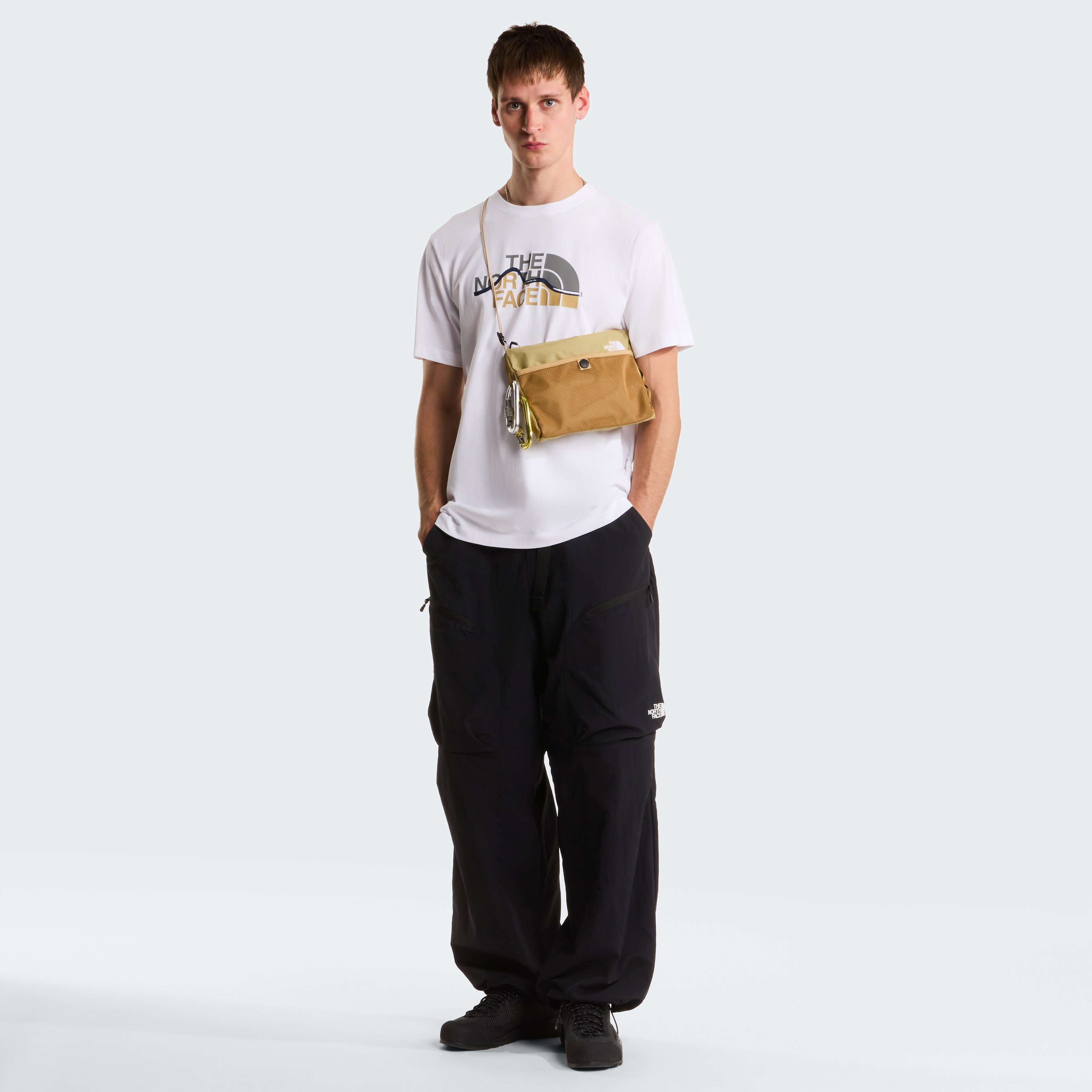 M MOUNTAIN LINE REGULAR SHORT SLEEVE TEE White