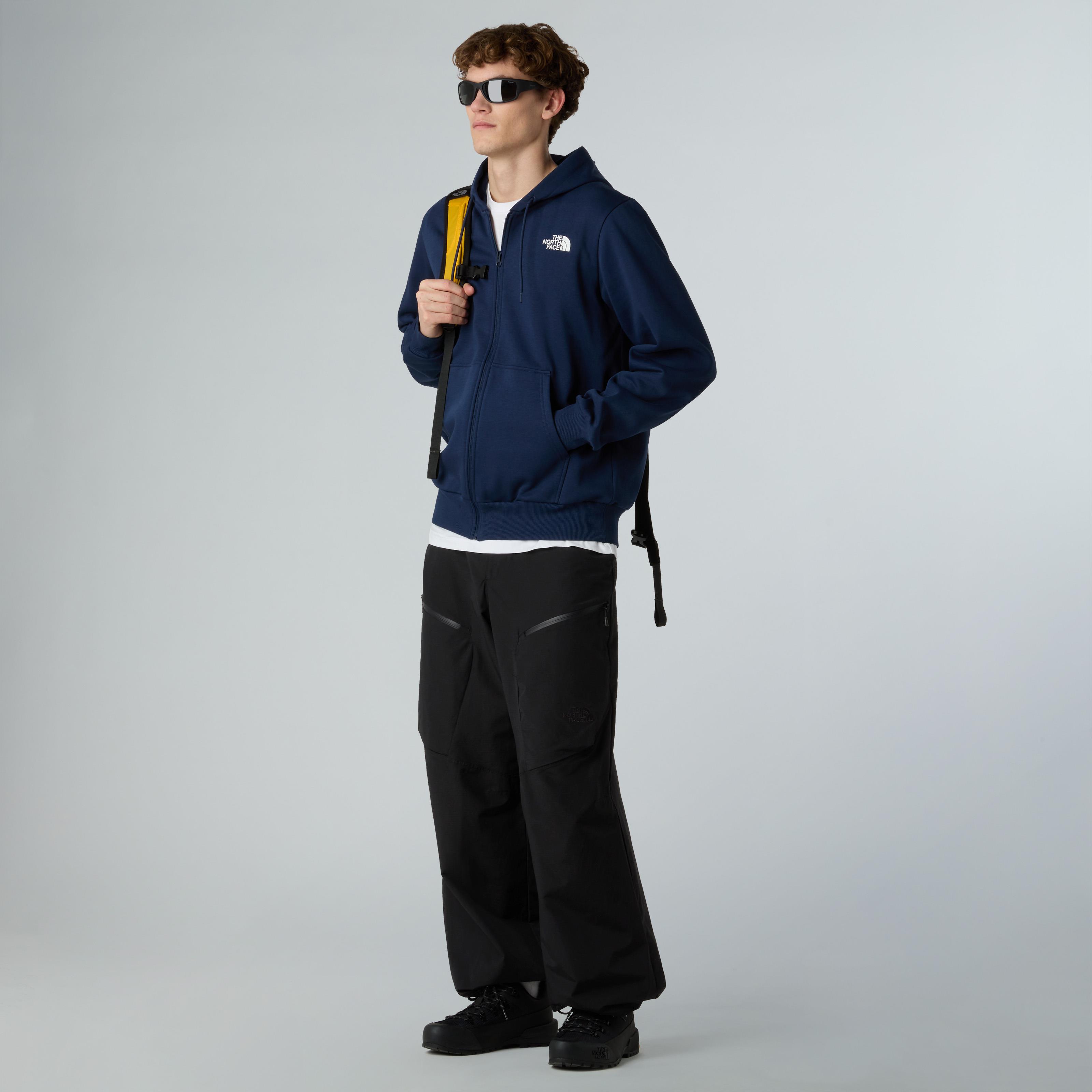 M SIMPLE DOME FULL ZIP HOODIE Navy