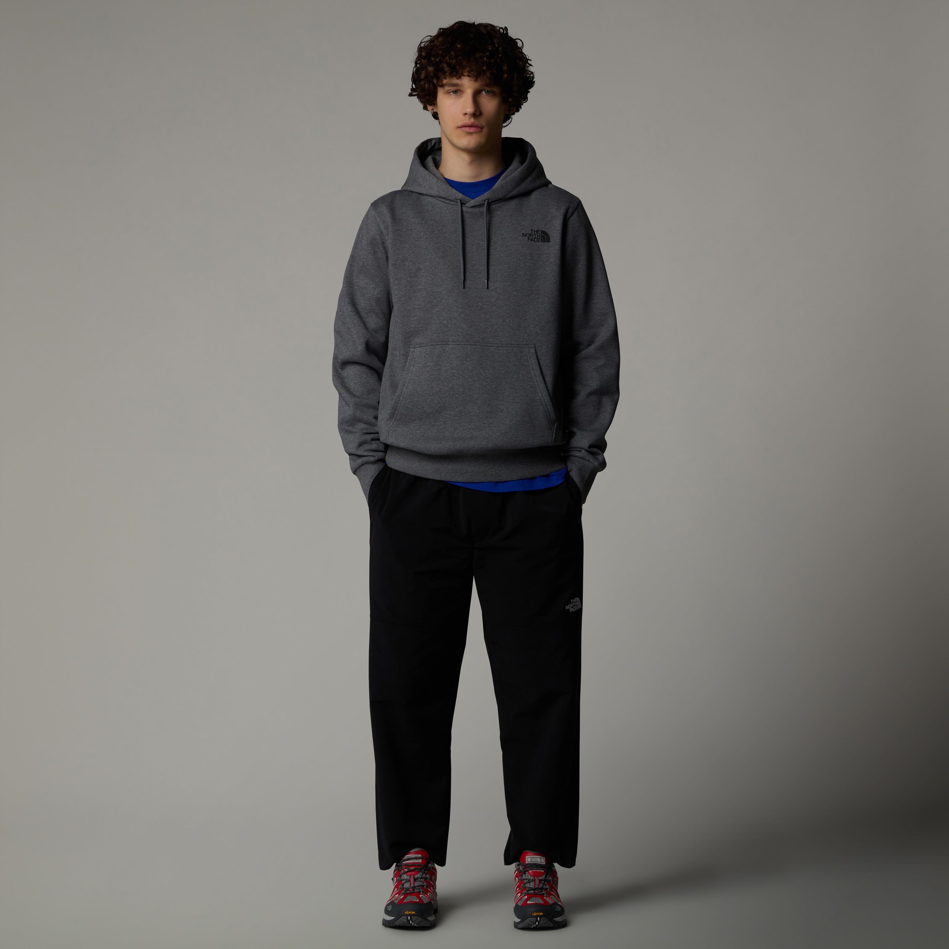 M SIMPLE DOME REGULAR HOODIE GREY
