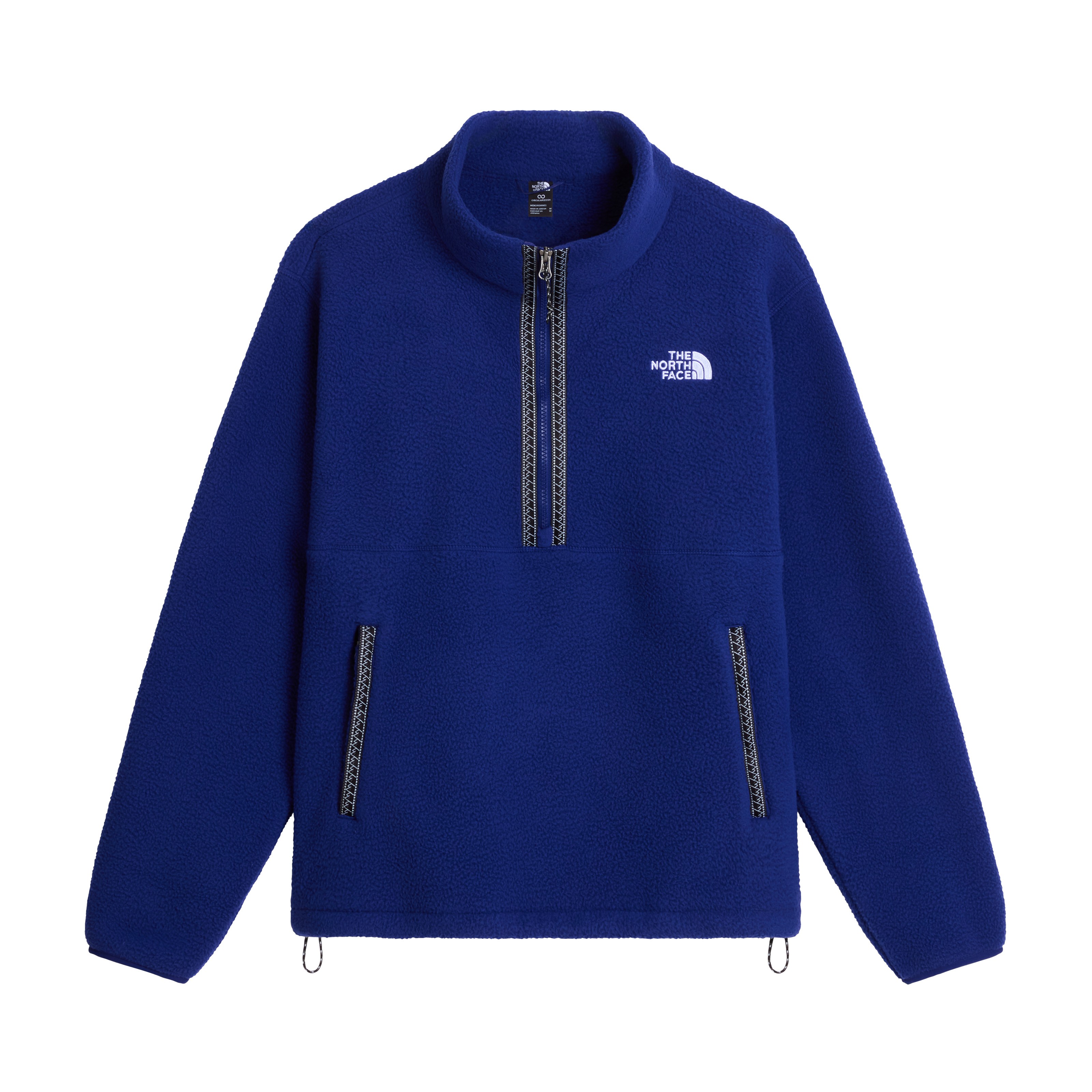 M TNF FLEESKI 1/4 ZIP PO Bold Blue