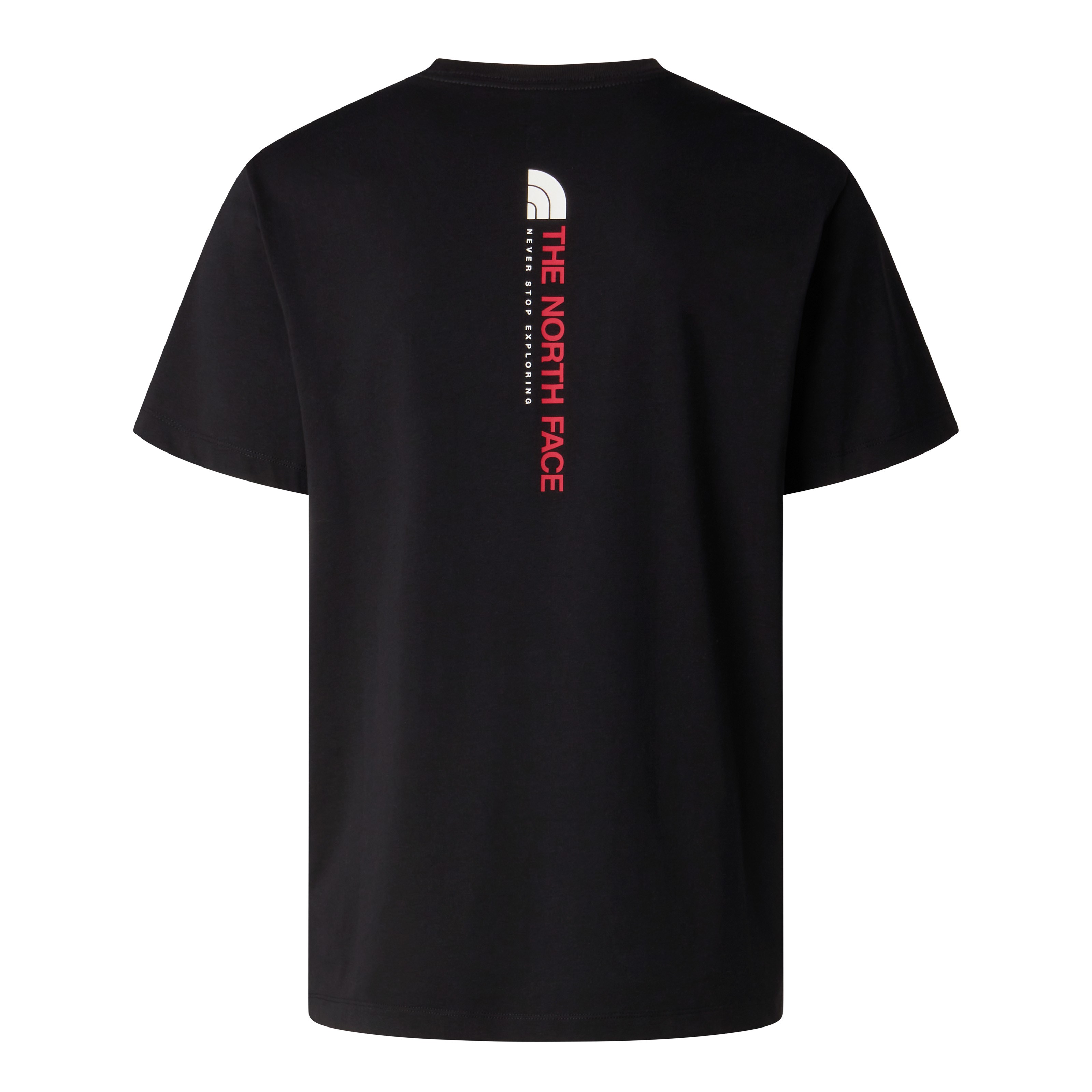 M VERTICAL REGULAR SHORT SLEEVE TEE-GRAP Black