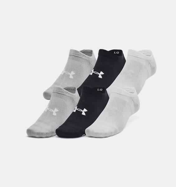 UA Essential No Show 6pk Black