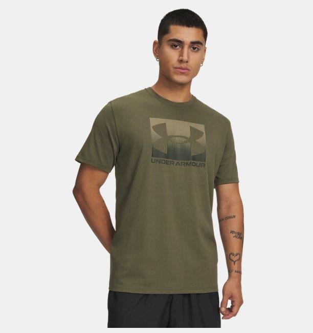 UA M BOXED SPORTS UPDATED SS Marine OD Green