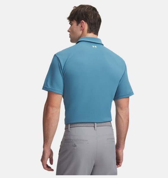 UA T2G Pique Polo Boundless Blue