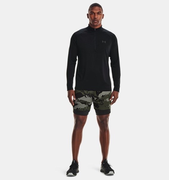 Ua Tech 2.0 1/2 Zip Black