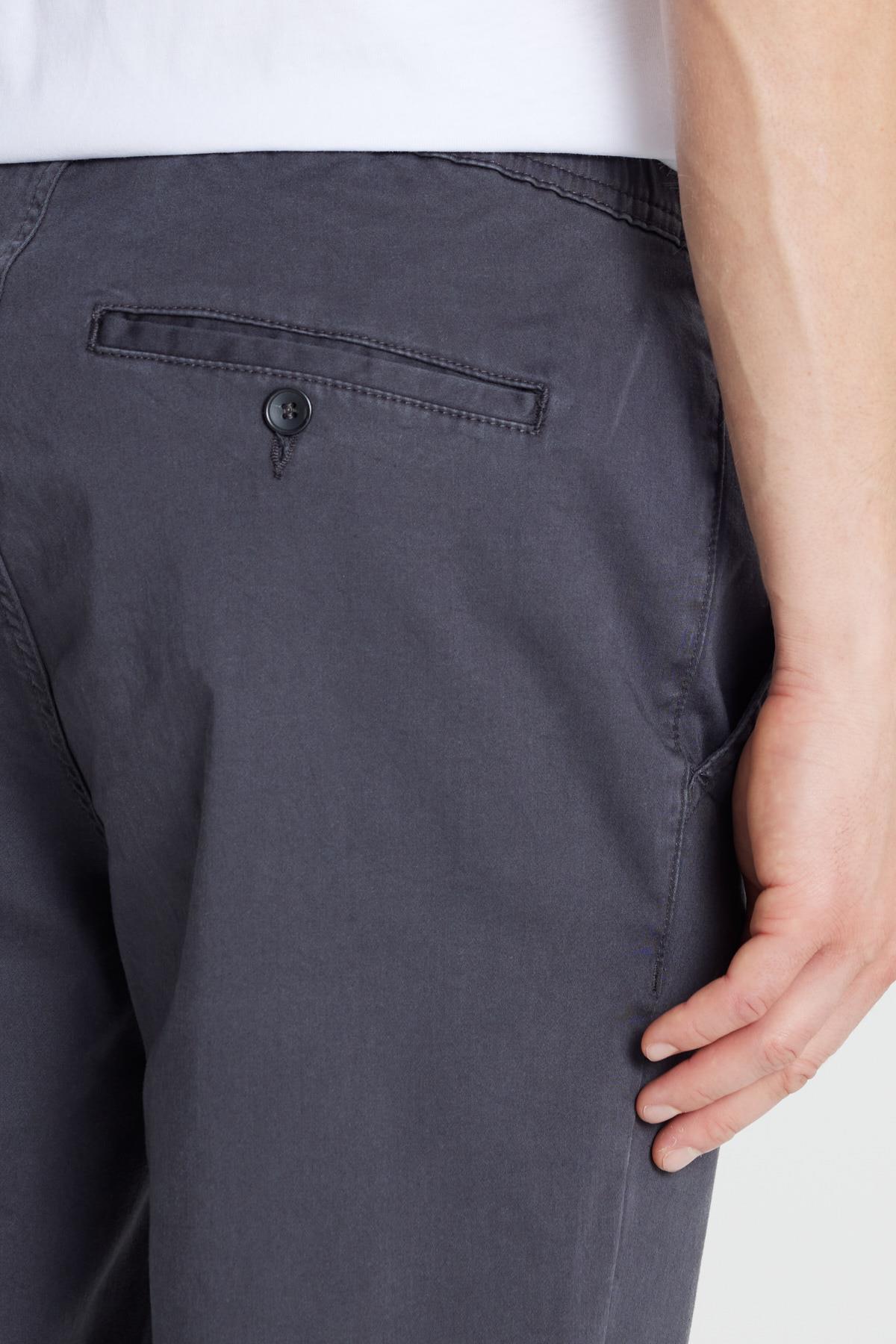Erkek Tencel Pantolon FadedBlack