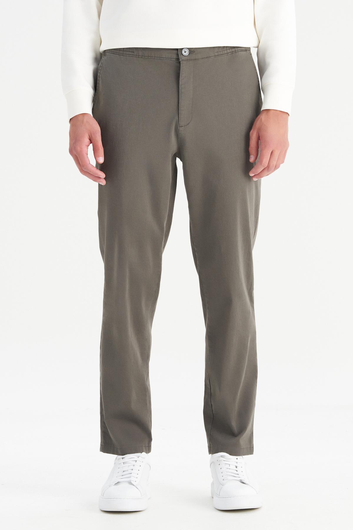 Erkek Tensel Pantolon Light Khaki