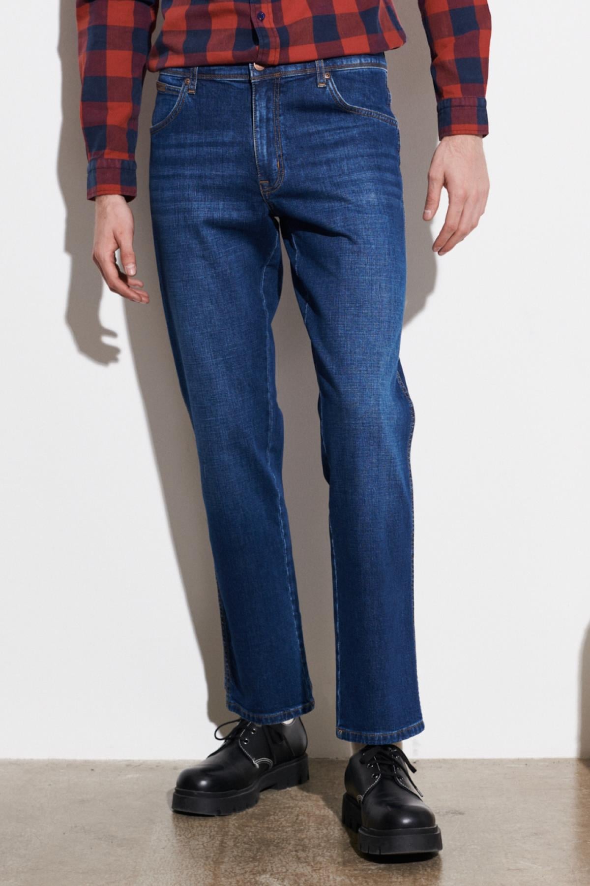 Texas Jean Pantolon MidBlue