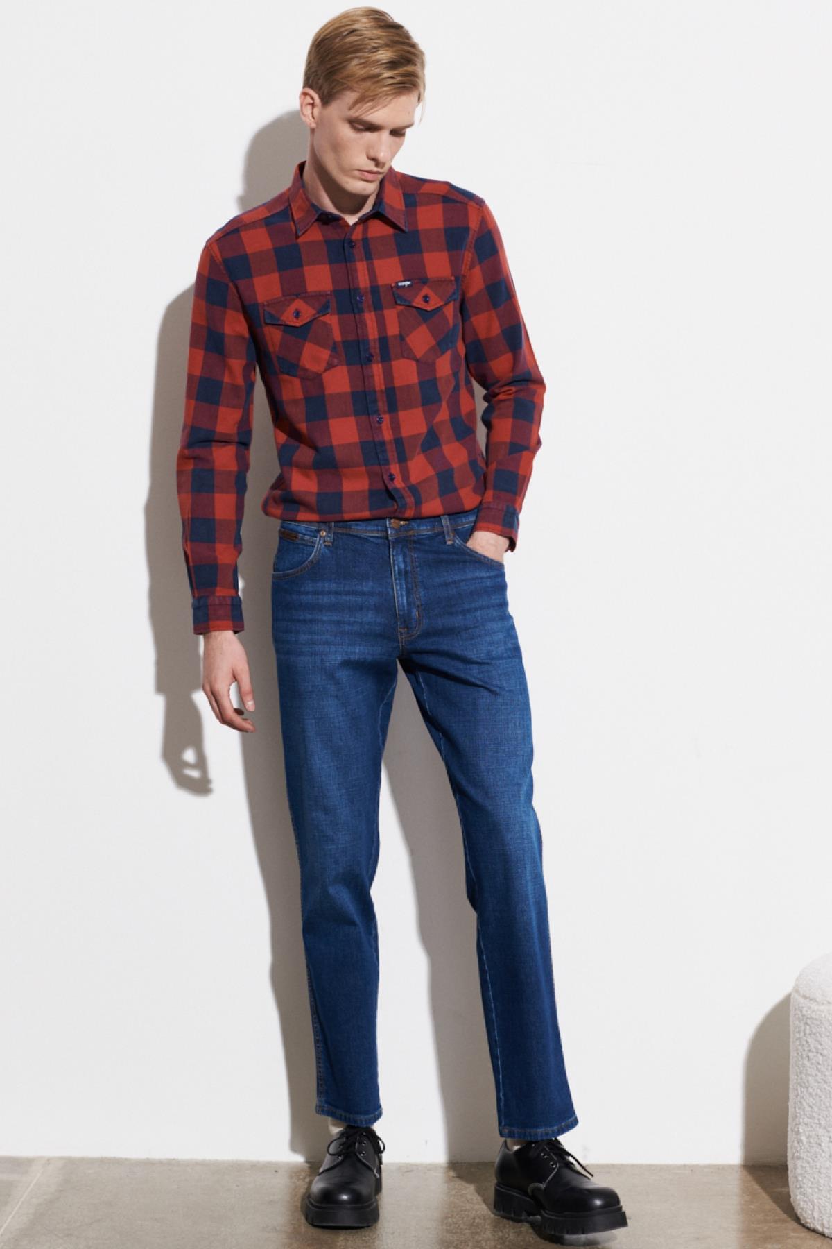 Texas Jean Pantolon MidBlue