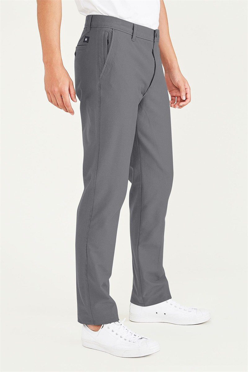 Comfort Knit Chino Slim Pantolon BURMA GREY