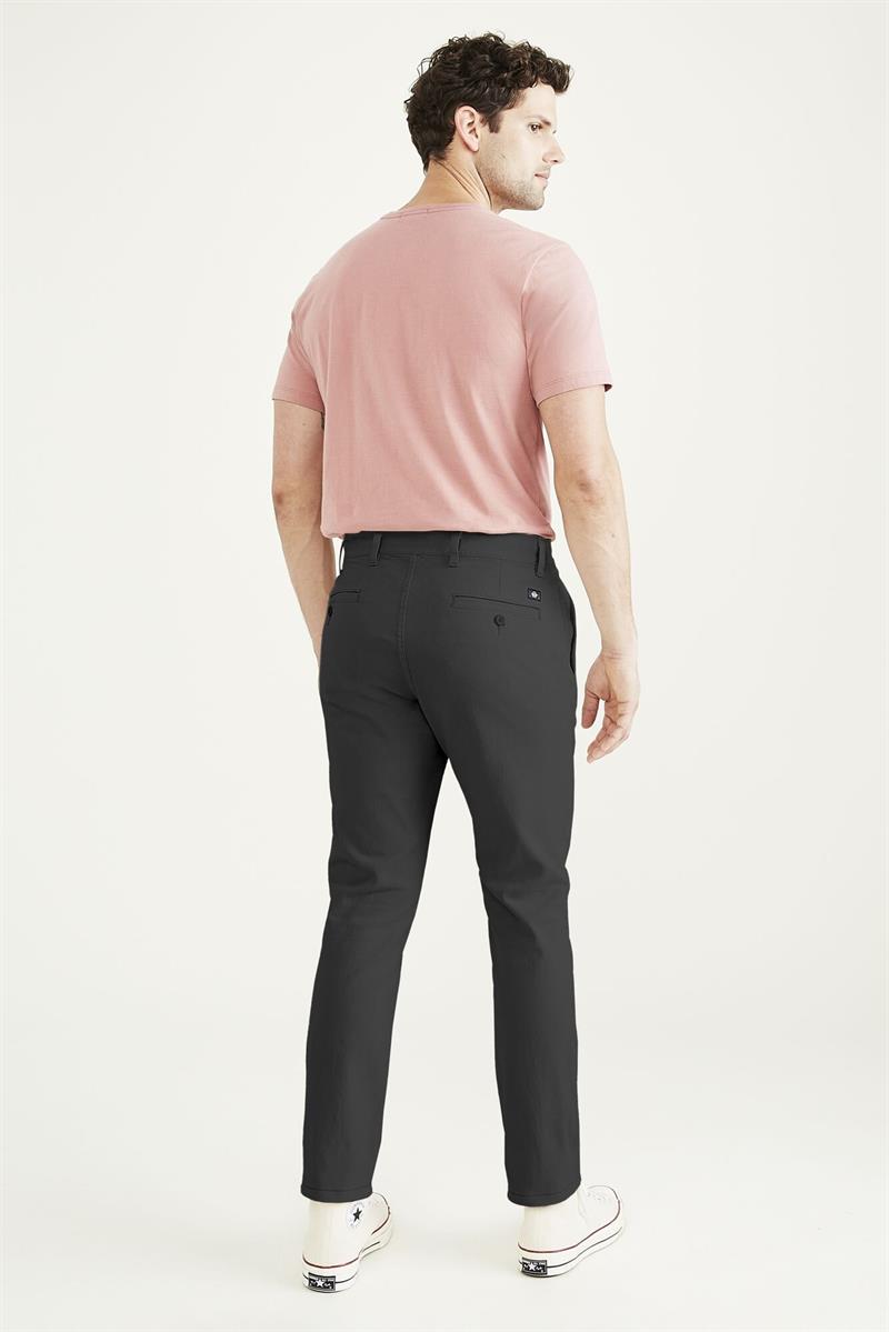 Smart 360 Flex Koyu Gri Ultimate Skinny Fit Chino Pantolon GREY