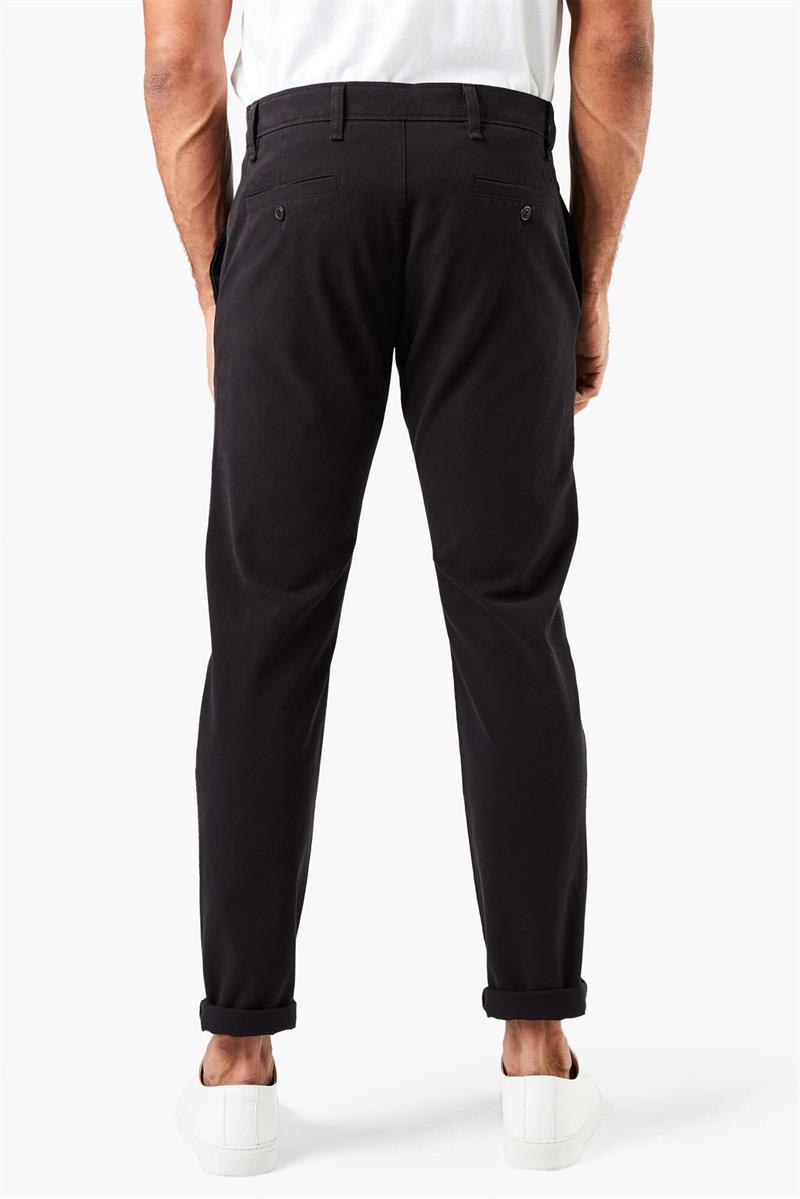 Smart 360 Flex Siyah Ultimate Skinny Fit Chino Pantolon Black