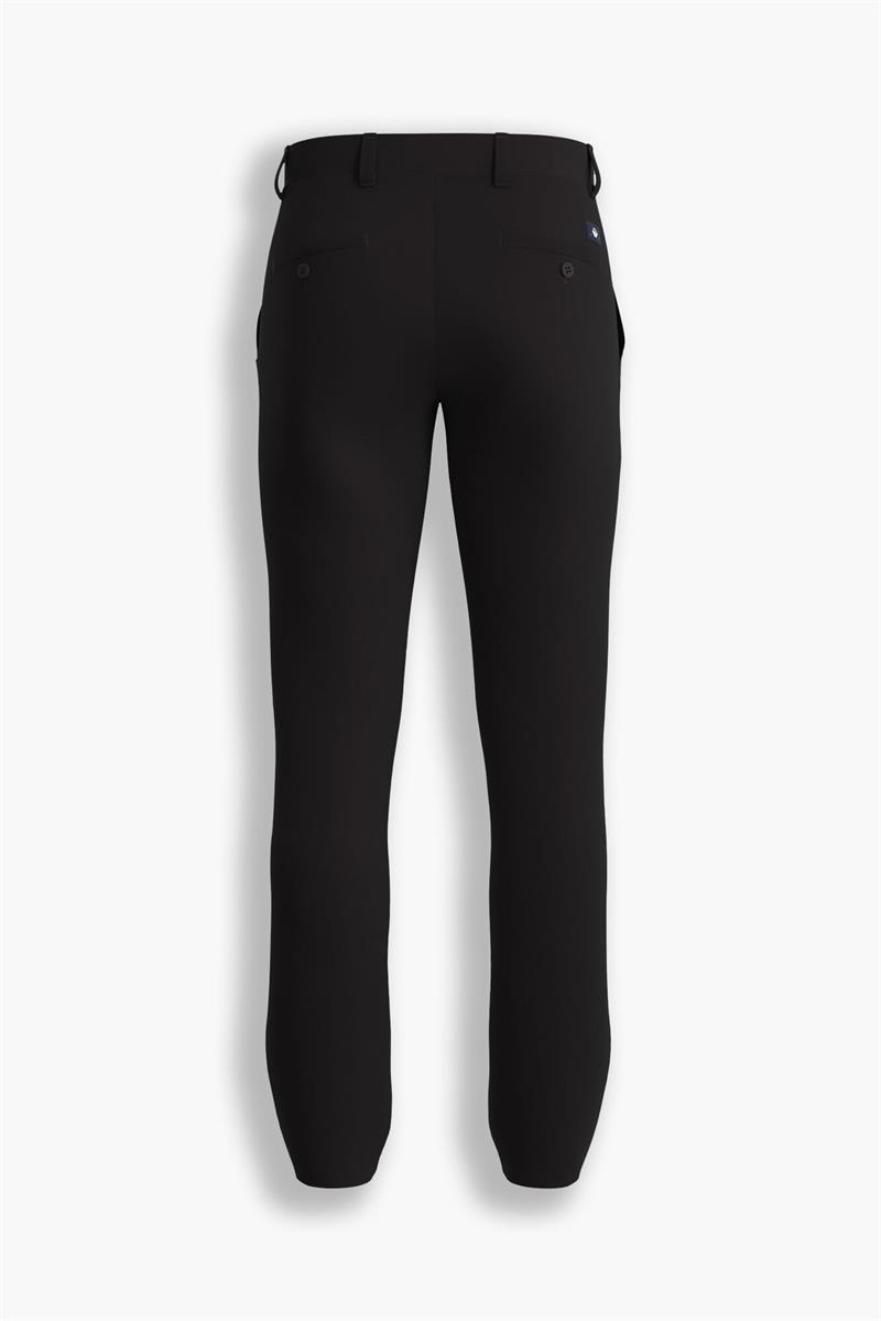 Smart 360 Flex Siyah Ultimate Skinny Fit Chino Pantolon Black