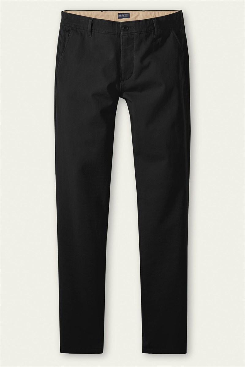 Smart 360 Flex Siyah Ultimate Skinny Fit Chino Pantolon Siyah