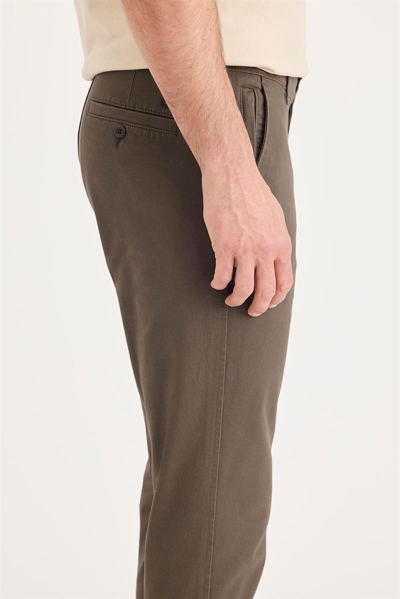 Smart 360 Flex Ultimate Chino Skinny Fit Pantolon Brown