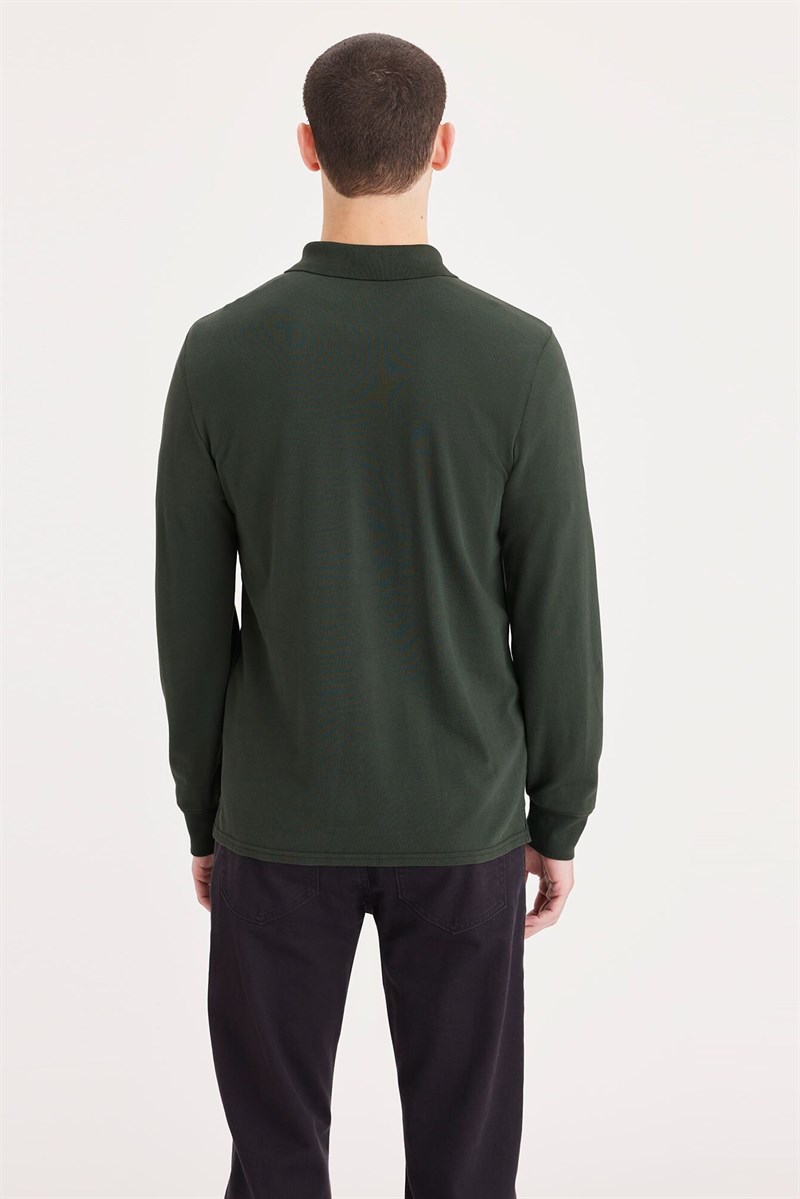 Uzun Kollu Polo Green