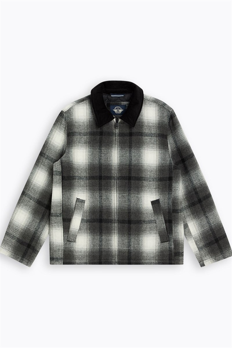Wool Blend Laydown Collar James Dean Kadife Yakalı Mont Red