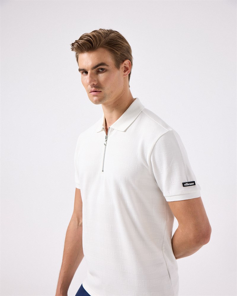 Ellesse Erkek Polo Tişört EM493-OF Off White