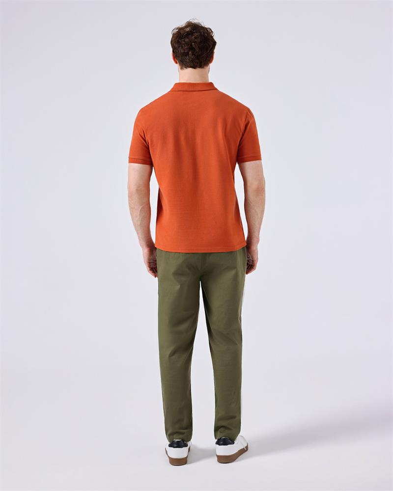 Ellesse Erkek Polo Tişört M-6SM5044-BR Tuğla