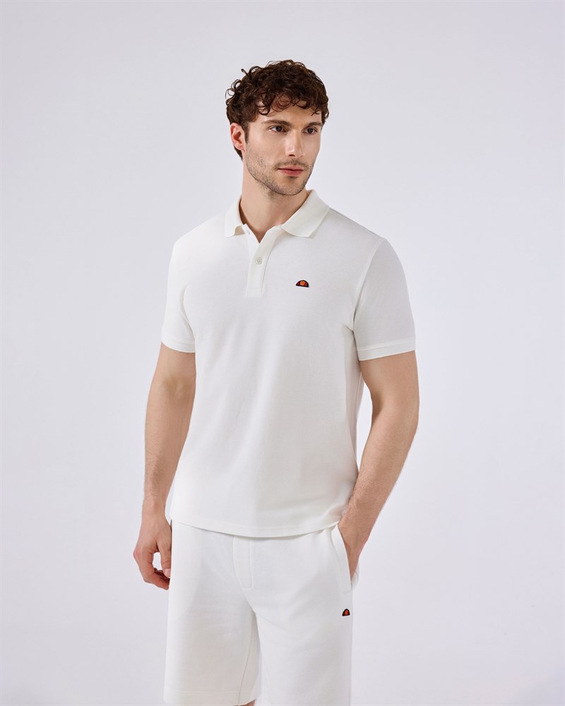 Ellesse Erkek Polo Tişört M-6SM5044-OF Off White