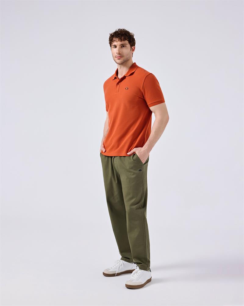 Ellesse Erkek Polo Tişört M-6SM5044-BR Tuğla