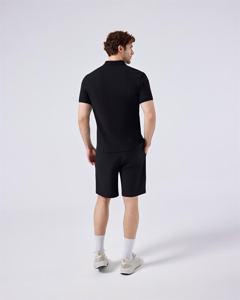 Ellesse Erkek Polo Tişört M-6SM5044-BK Siyah